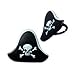 Pirate Hat Cupcake Rings - 24 ct