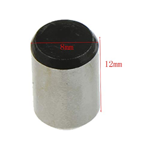 Flameer 10 pcs Dowel Pin Stainless Steel Pegs Pin Rod Fasten Elements Heavy Duty Shelf Bracket Pegs, Diameter Φ8mm - Φ8x12mm