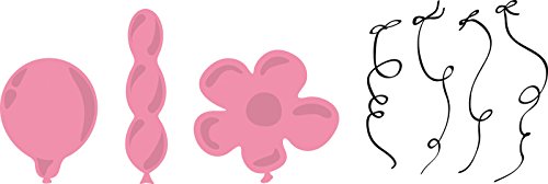 Marianne Design Collectables Dies with Stamps - Collectables Die with Stamps Balloons