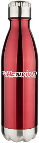 Activiva 17oz Vacuum Insulated 18/8 Stainless Steel BPA Free Water Bottle - Stays Ice Cold for 40 Hours - Hot for 24 Hours