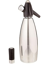 iSi Stainless Steel 1 quart Soda Siphon Bottle, Silver
