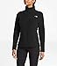 THE NORTH FACE Glacier 1/4 Zip Fleece Top Tnf Black/Mid Grey LG
