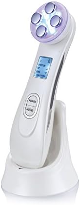 Anti wrinkle beauty instrument Ultrasonic Photon Ion Massage Facial Care Face Lifting LED Lights Skin Rejuvenation Machine