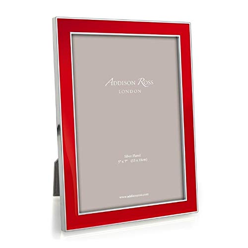 Addison Ross Red Enamel Picture Frame 4x6 Home & Kitchen