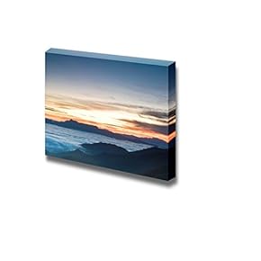 Romantic Sunrise in Fog Valley Chaing Dao Mountain Thailand - Canvas Art Wall Art - 12" x 18"