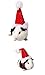 Mummumi® Pet Holiday and Christmas Hat, Pet Santa Hat Costume Christmas Collection Pet Accessory for Cat Rabbit Hamster Guinea Pig, Small, Red (A)