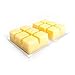 Shortie's Candle Company Lemongrass Wax Melts Multi Pack - 2 Highly Scented 3 Oz. Bars (6 Oz. Total) - Made with Natural Oils - Fresh & Clean Air Freshener Cubes Collection