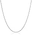 Sterling Silver 1.8mm Singapore Chain, 36
