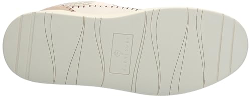 SANCTUARY WOMEN’S PEACE PLATFORM SNEAKERS – LACE-UP WITH THICK SOLE, CUSHIONED INSOLE, AND ULTRA-LIGHTWEIGHT COMFORT, CREAM/MUSHROOM/BLUE – 11