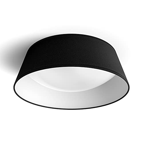 Philips LED Dawn Ceiling Light 30K 14W, White, Black (77739500)