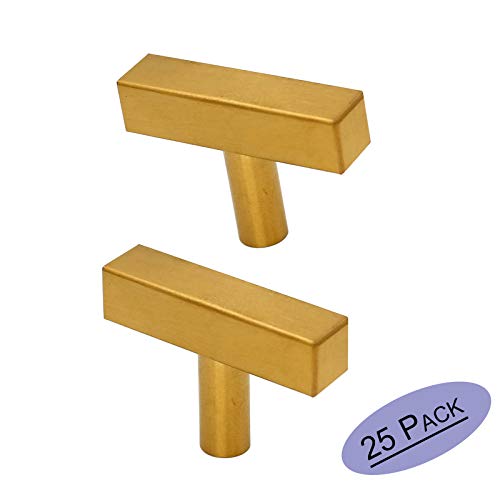 Best Cabinet Knobs T Bar Gold