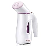 Ebest Mini Travel Portable Garment Steamer,handheld Fabric Steamer Clothes Steam Cleaner Travel Pouch Included