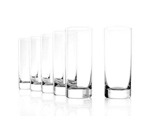 Stölzle Lausitz Wassergläser der Serie New York Bar I 6er Gläser-Set spülmaschinenfest I Große Saftgläser I… – Bild 3
