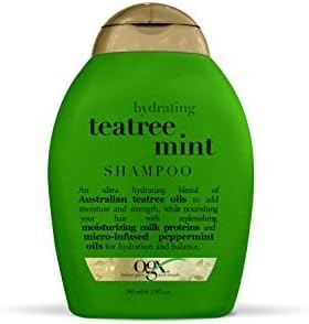 OGX Shampoo, Hydrating TeaTree Mint, 13oz - Pack of 3