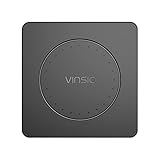 Vinsic Portable Wireless Charger Pad for Samsung Galaxy Note 5/S6/S6 Edge/S6 Edge+, Nexus 6, Nokia Lumia 950xl/950, MOTO Droid Maxx, HTC and Other Qi Enabled Device. (Black)
