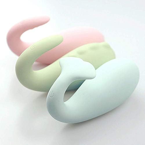 NBOBA Brand New Vibrotos-Selling Monster Whale Mobile APP Wireless Control Egg Hopping Heart-Moving Devil Color2 animal Types Vibrotos Women Toys Silicone,Color
