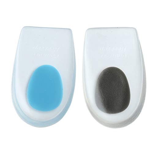 Gel-Heel-Cups-Orthotic-Insoles-Soft-Shock-Absorbing-Shoe-Inserts-for-Relief-from-Plantar-Fasciitis-Achilles-Tendonitis-Heel-Spurs-Help-Improve-Posture-Hypoallergenic-Odour-Free-and-Washable