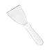 New Star Foodservice 38347 Plastic Handle Slant Edge Grill Scrapers, 4 by 8.5-Inch, White