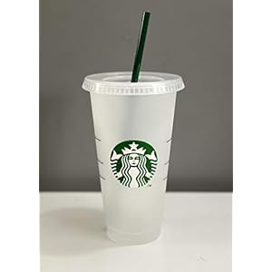 Starbucks Siren Logo Reusable Plastic Cold Cup 24 Fl Oz
