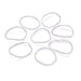 3200 Pcs Elastic Rubber Bands Small Hair Ties Hair Rubber Mini Hair Bands Hair Elastics Tiny Soft Holder Ponytails for Girls (Clear)