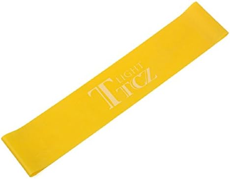 Doinshop Hot Exercise Band Tension Resistance Band Workout Training Stretch Band (yellow)
