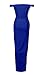 PRETTYGARDEN Women's 2020 Off Shoulder Side Split Slim Evening Maxi Party Dress
