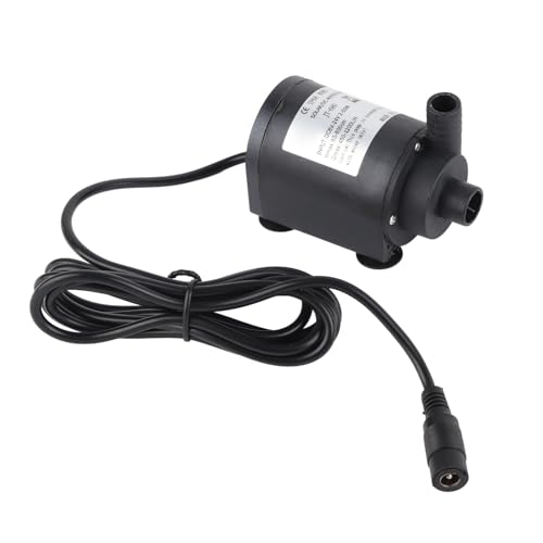 Small for Aquarium,DC 24V Brushless Motor Submersible 1100L/H Water Circulation Pump 7m Lift