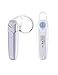 Bluetooth Earpiece, 32 Hours Talk Sweatproof Wireless Headset Voice Reminder and Noise Cancelling V4.1 for iphone 7 Plus 6s 5s iPad Samsung Galaxy S7 Edge S6 S5 LG G5 V10 Motorola HTC Android (White)