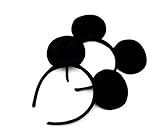 Finex Mickey Minnie Mouse Costume Deluxe Fabric Ears Headband *Set of 2*
