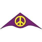 Gayla Kites Nylon Peace Kite 50" w/Twine and Winder