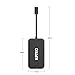 Ultimate 4-in-1 USB-C to 4K HDMI, DVI, VGA DisplayPort DP Hub Adapter, Compact USB 3.1 Type C Multiport UHD Converter for MacBook Pro 2017, Laptop, Notebook, Thunderbolt 3 Compatible Devices, Black