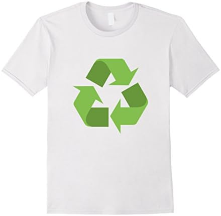 Men's Recycle Emoji T-Shirt for Emoji Lovers Small White