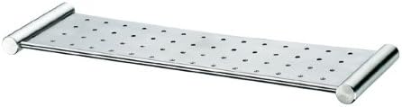 Stainless Steel Wall Mounted Bathroom Table Board Shower Tray 100x319mm brusched