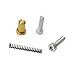 Fuel Pressure Regulator Billet Valve Cap Spring Kit Fit for 1999-2003 Ford 7.3L Powerstroke Diesel