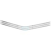 addi Flexiflips2 [Squared] Long Flexible Double-Point Knitting Needles, Set of 3 (US 1 (2.5 mm))