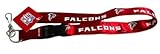 ATLANTA FALCONS OFFICIAL LOGO LANYARD KEYCHAIN