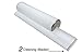 cleret Elite Bath & Shower Squeegee with Brushed Satin Nickel End Caps & Dual White Wiping Blades Made in USA