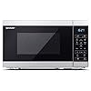 SHARP YC-MS02U-S 800W Solo Digital Touch Microwave Oven with 20 L Capacity, 11 Power Levels & 8 Cooking Programmes…
