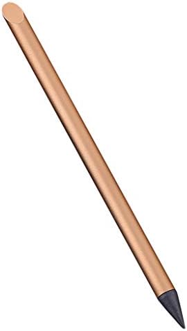 Sisit Traceless Metal Pen,Metal Pen,Ink-Free Permanent Metal Pen,Inkless Eternal Metal Pen,New Design Office Sign Pen Collectible Gift (gold)
