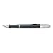 X-Acto X2000 No-Roll Rubber Barrel Knife with #11 Replaceable Blade and Safety Cap (X3724)