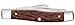 Case WR XX Pocket Knife Chestnut Bone Medium Stockman Cv Item #7008 - (63032 Cv) - Length Closed: 3 5/8 Inches