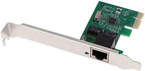Multibao Gigabit Ethernet LAN PCI-E Network Card 10/100/1000M Desktop