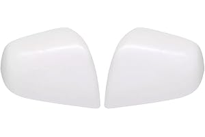 Model Y Side Mirror Covers Pair Pearl White Absll Cap Style Replacement Exterior Rear View Mirror Housing Compatible Having f