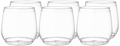 AmazonCommercial-Plastic-Shatterproof-Stemless-Cocktail-and-Whisky-Glass-12-oz-Pack-of-96