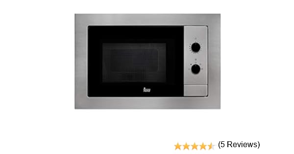 Teka MB 620 BI Microondas sin grill, 1100 W, 20 litros, Otro, Gris ...