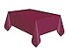 Burgundy Plastic Tablecloth, 108