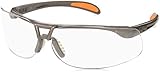 Uvex S4210X Protégé Safety Eyewear, Sandstone Frame, Clear UV Extreme Anti-Fog Lens