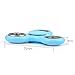 FridayFun For Tri-Spinner Fidget Blue EDC ADHD Foucus Toy With High Speed Small Bearing Anxiety Relief Toys,Smaller Friction and Longer Rotation