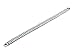L & L Nation Mens Silver Tone Clear Cz 2 Row Hip Hop Bracelet 8