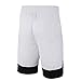 Nike Boy's Icon Basketball Shorts, Boy's Athletic Shorts with Side Pockets, White/Black/Black, M